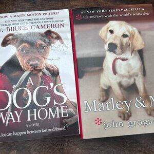 BOOKS: A Dogs Way Home & Marley & Me